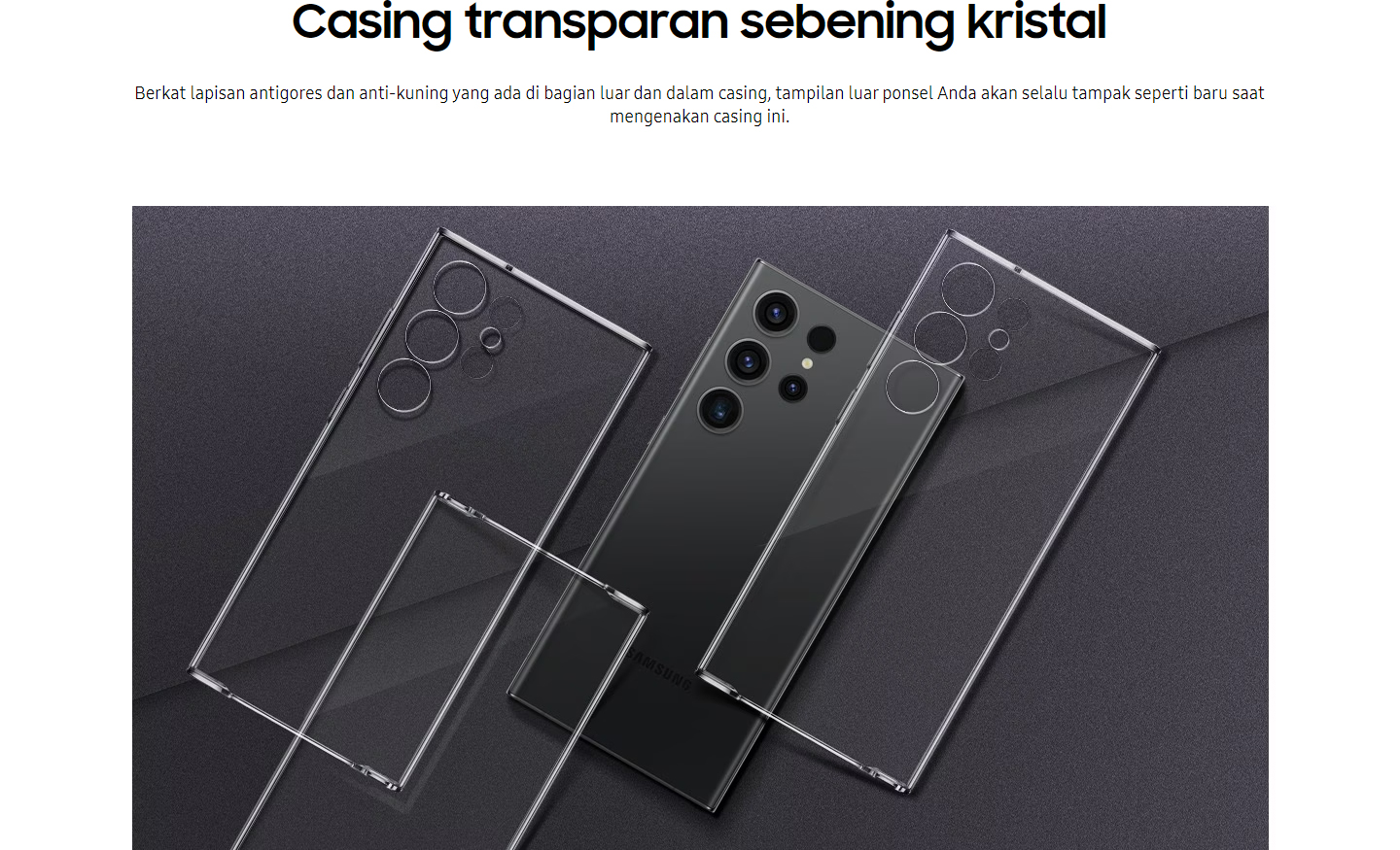 Jual Samsung Galaxy S23 Ultra Clear Case di Seller Global
