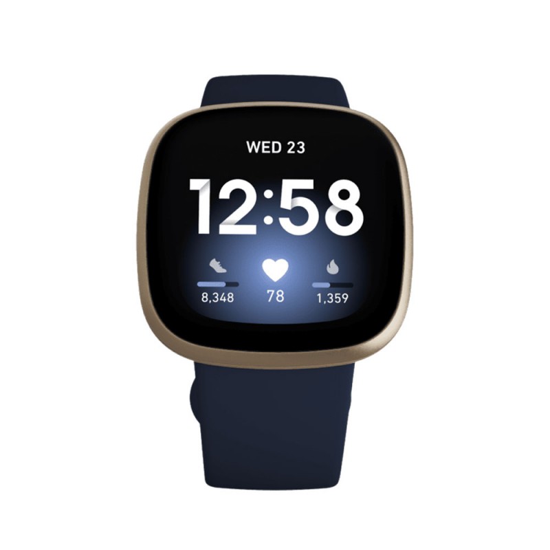 fitbit Versa 3 Soft Gold Aluminum - TokoPDA.com